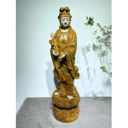 Wood Carved Guanyin Wood Carved Guanyin
